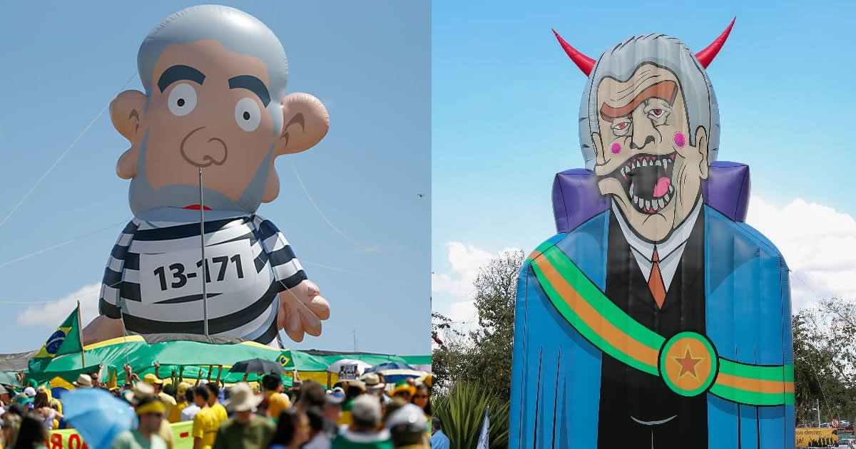 11 políticas que já viraram bonecos infláveis 11 políticas que já viraram bonecos infláveis