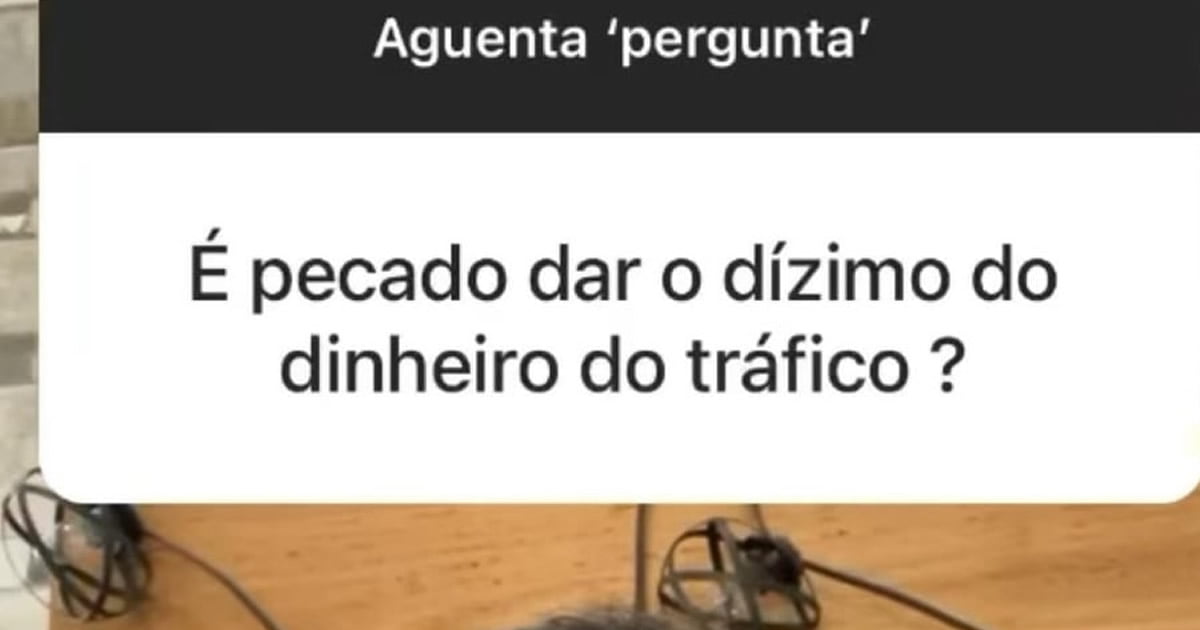 Aquela pergunta complicado sobre dízimo