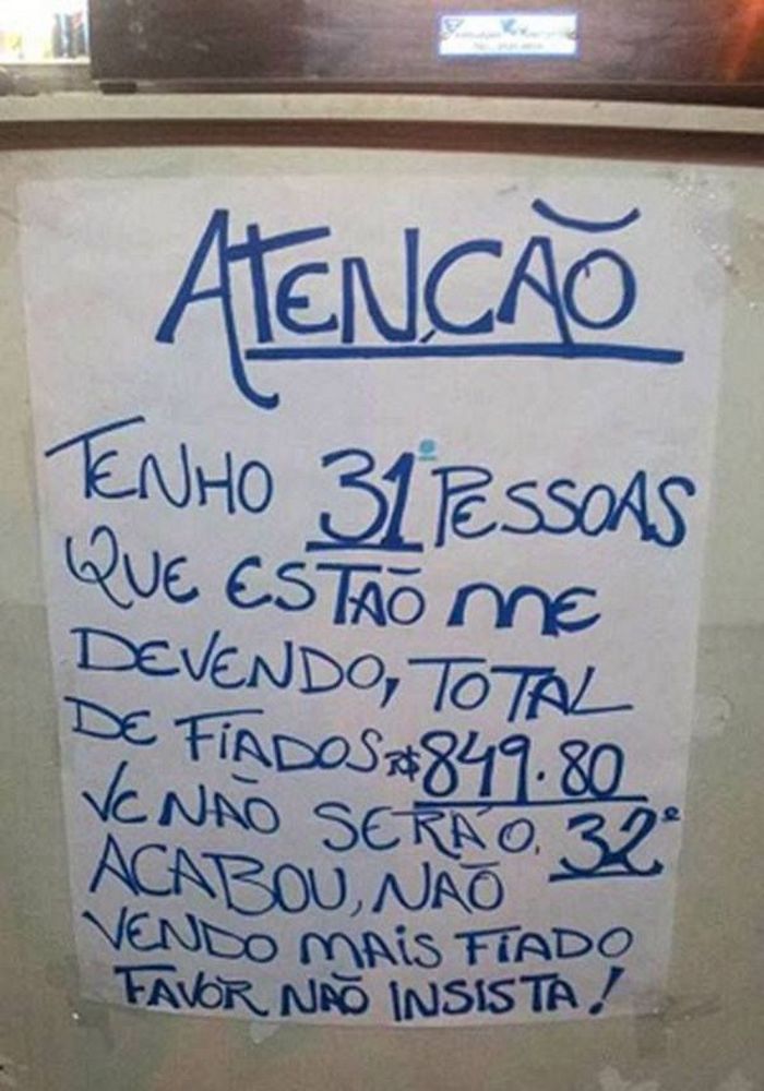 Da série: Se tem placa, tem história!