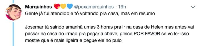 História de traição contada no Twitter acabou de um jeito chato