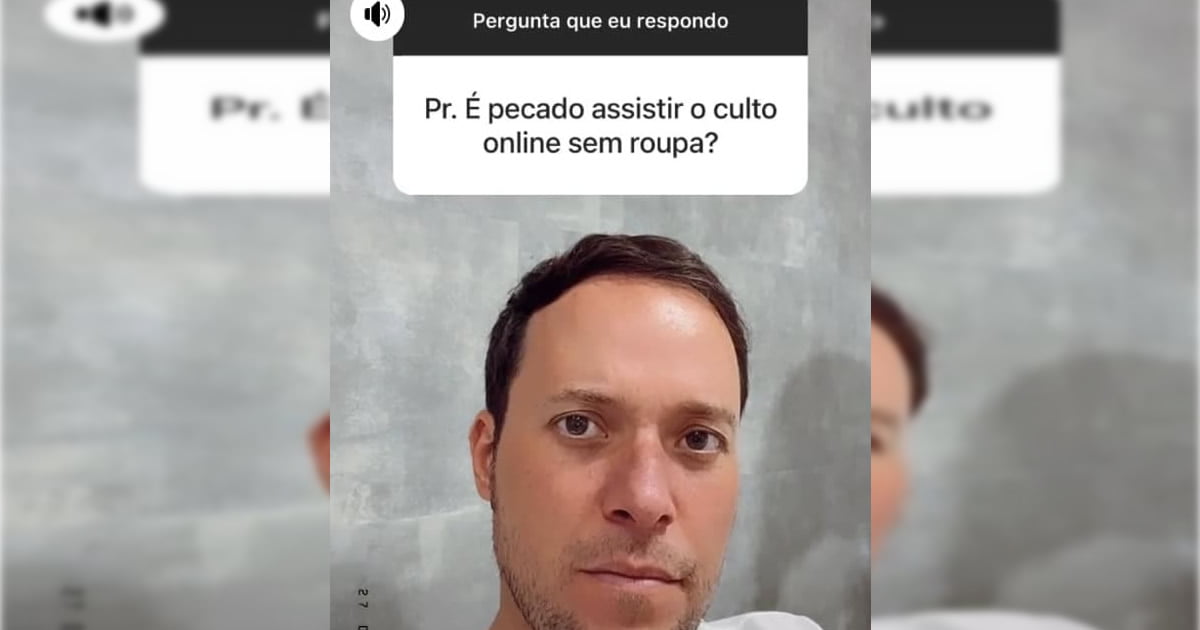 Olha só a cara do Pastor