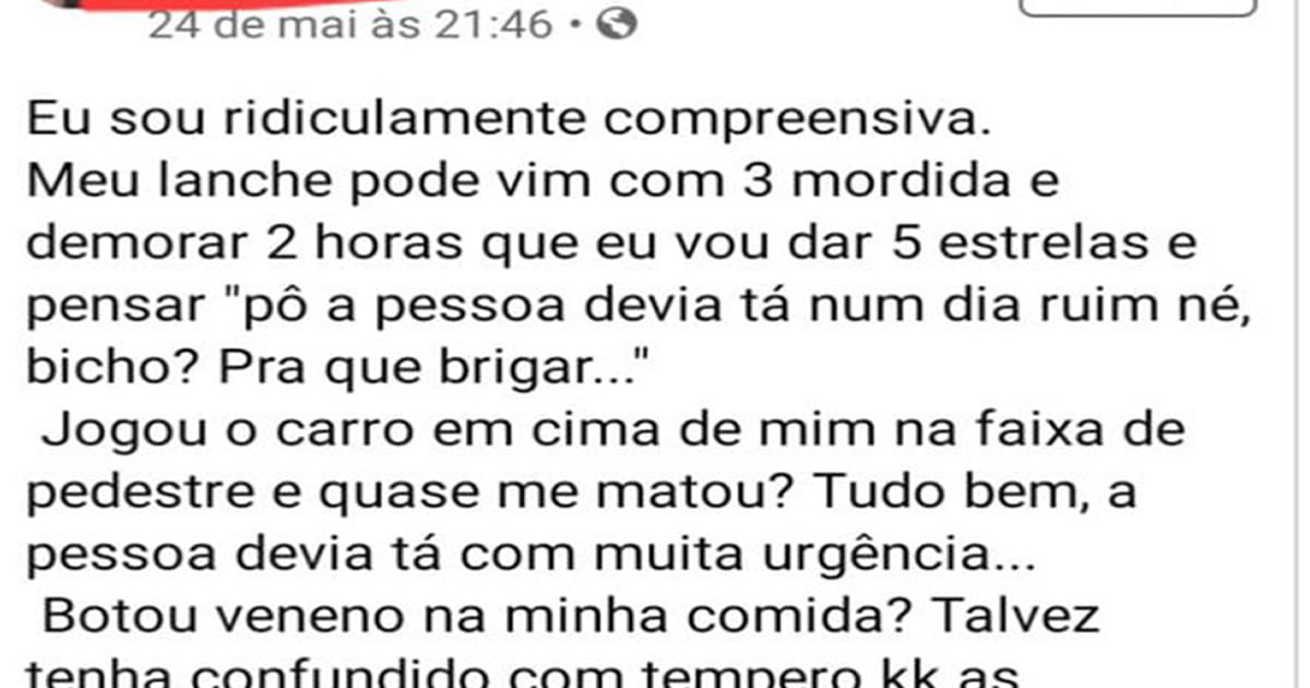 Quando você ver sempre o lado bom das coisas