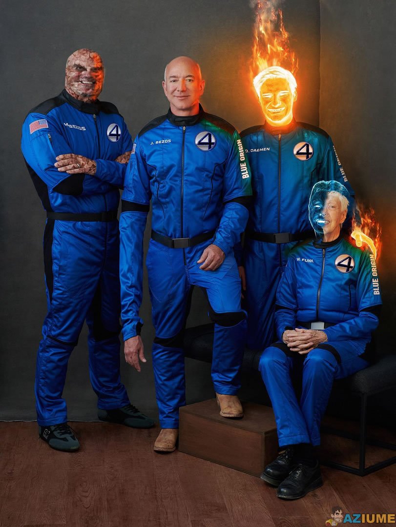 A verdadeira tribulação voo da Blue Origin