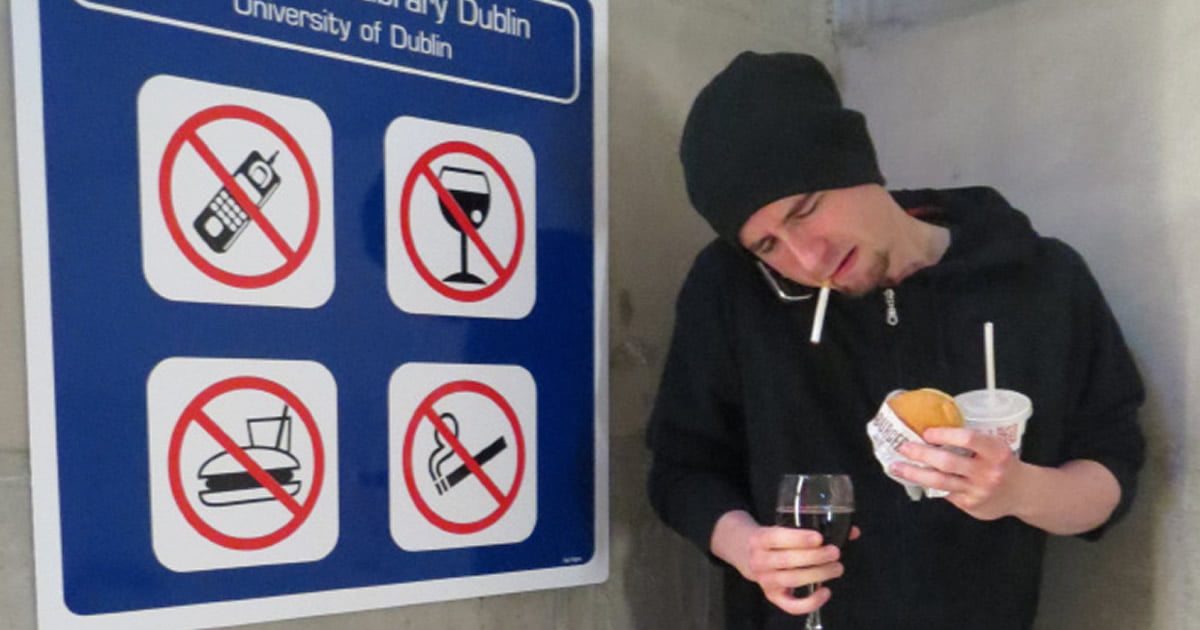 Anarquistas do Primeiro Mundo que não se importam com as regras