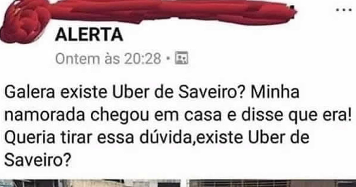 Existem Uber de Saveiro?