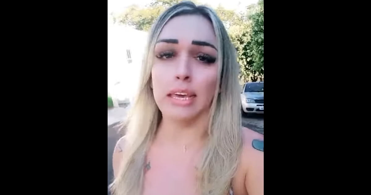 Não se pode andar segura na rua