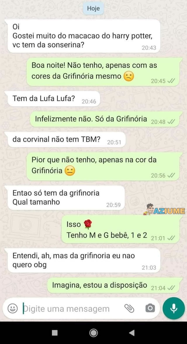 Isso que eu chamo de paciência