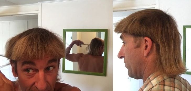 15 fotos de pessoas cuja corte de cabelo são estranhos