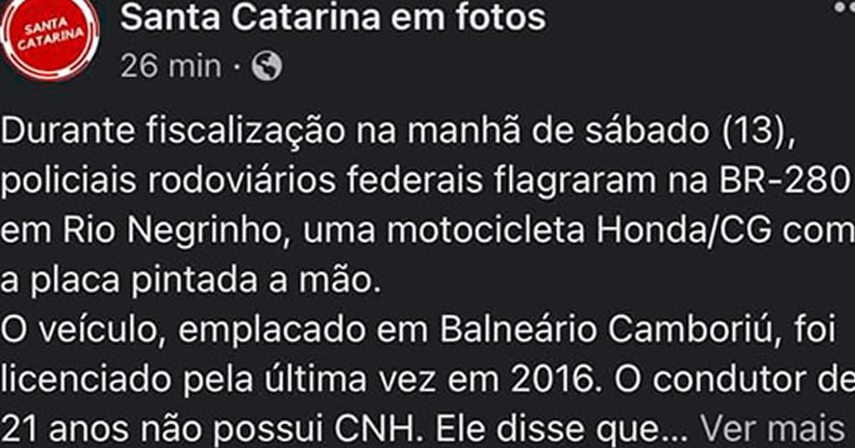 Uma das piores falsificações de placa já feita na história Uma das piores falsificações de placa já feita na história