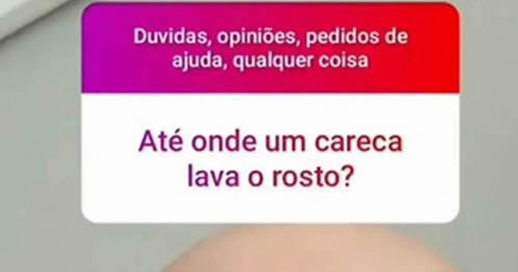 Aquela pergunta para um careca