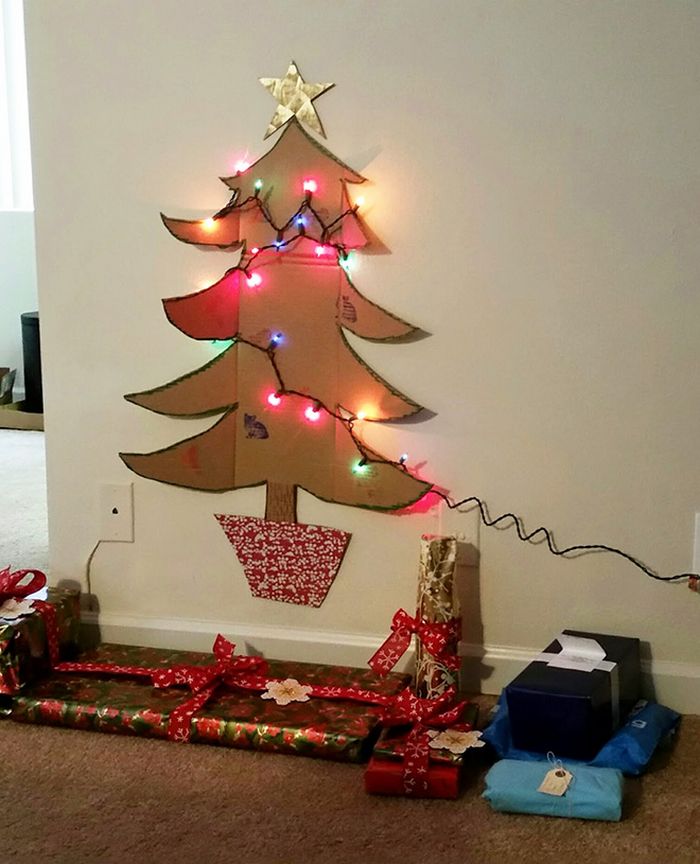 21 ideias para árvores de Natal para pessoas preguiçosas