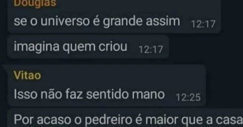 Lógica do pedreiro Lógica do pedreiro