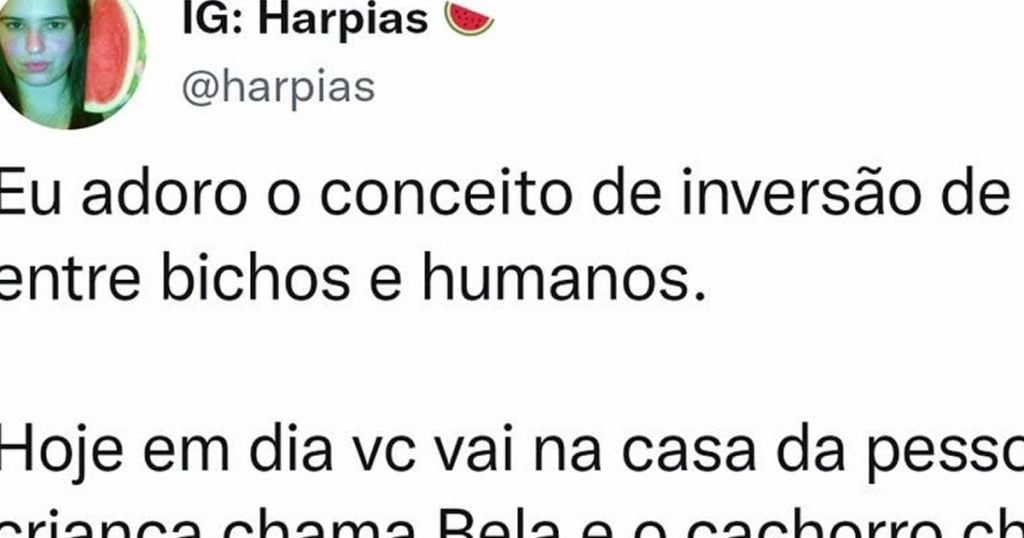 Hoje em dia tá assim mesmo