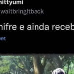 Tomei chifre e ainda recebo isso