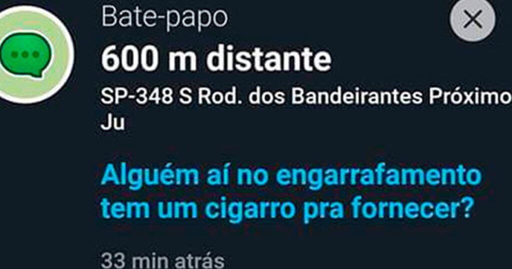 Enquanto isso no engarrafamento