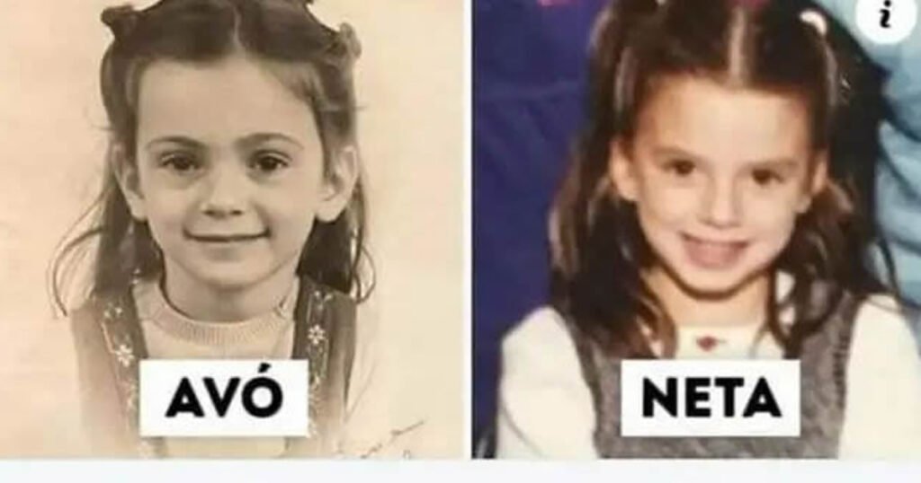 Tão nova e já é avó