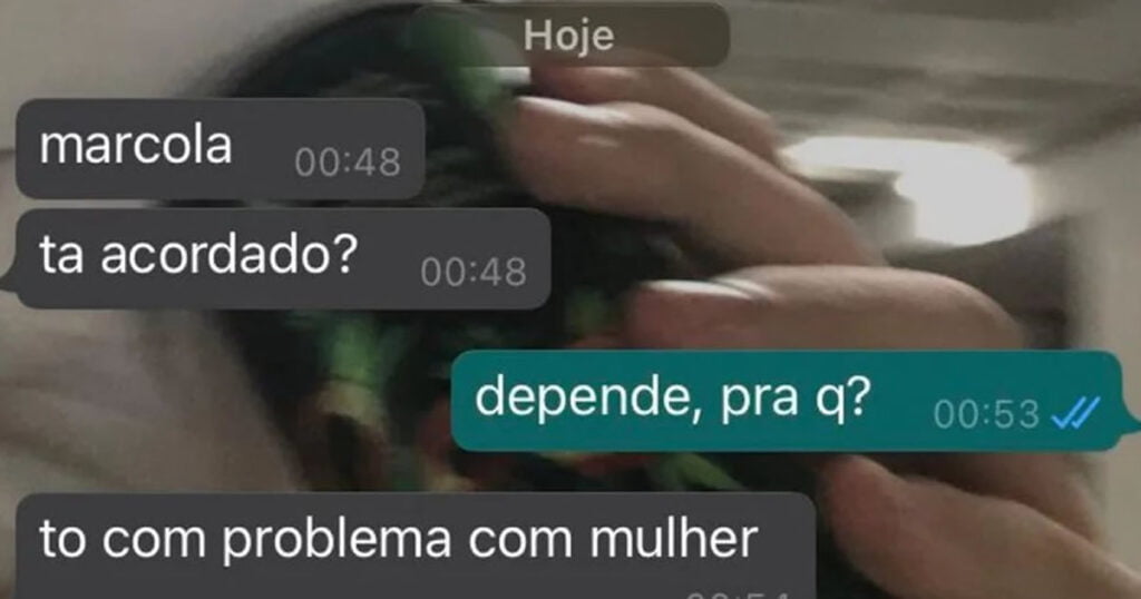 Aquele amigo que sempre tem problema com mulher