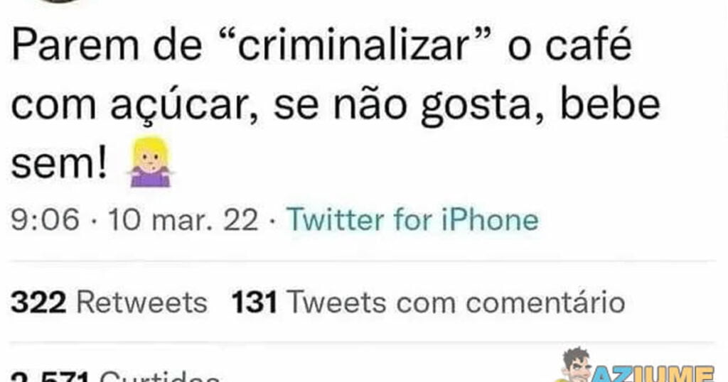 Café com ou sem açúcar Café com ou sem açúcar