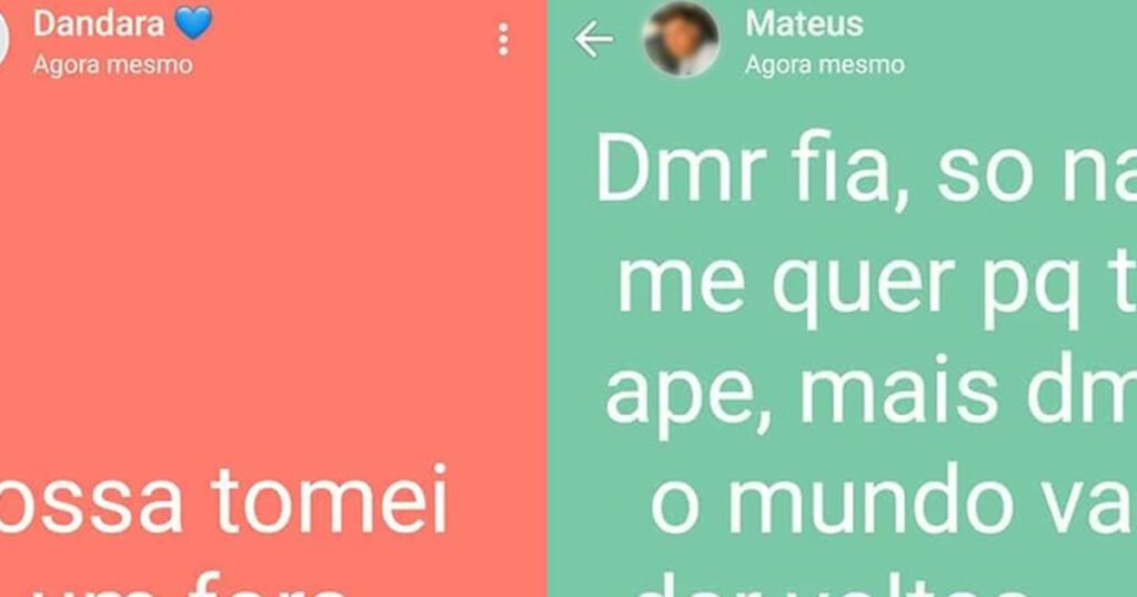 Mulher tomando fora VS Homem tomando fora Mulher tomando fora VS Homem tomando fora