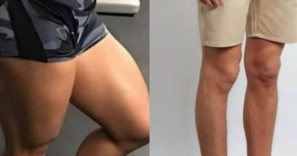 Sua perna tá parecendo de homem Sua perna tá parecendo de homem