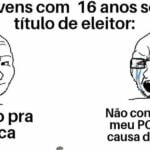 Jovem de 16 anos com e sem titulo de eleitor