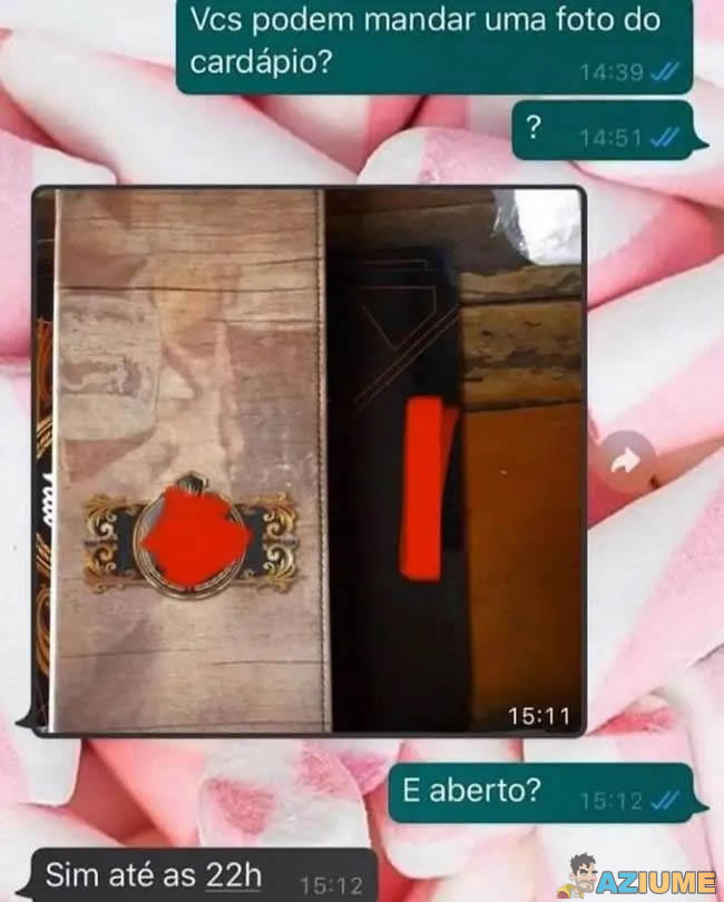 Quando o atendente é lerdo