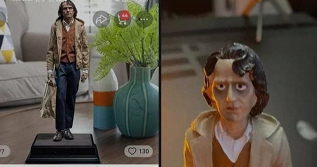 Se compra uma action figure do Joaquim Phonix e chega isso Se compra uma action figure do Joaquim Phonix e chega isso
