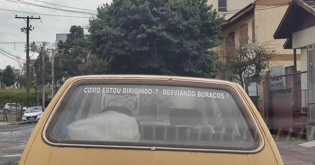 Como estou dirigindo? Como estou dirigindo?