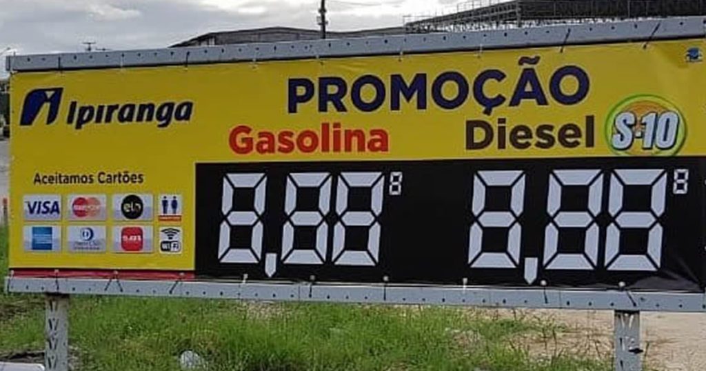 Faço a pergunta: Qual é o valor da gasolina?