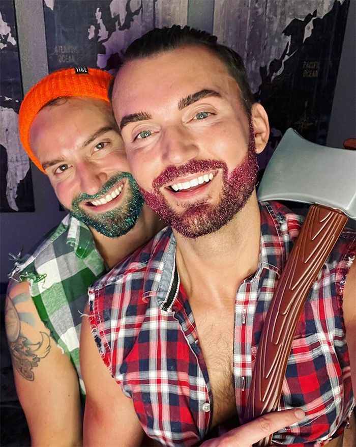 Tendência estranha do Instagram: Barba Glitter