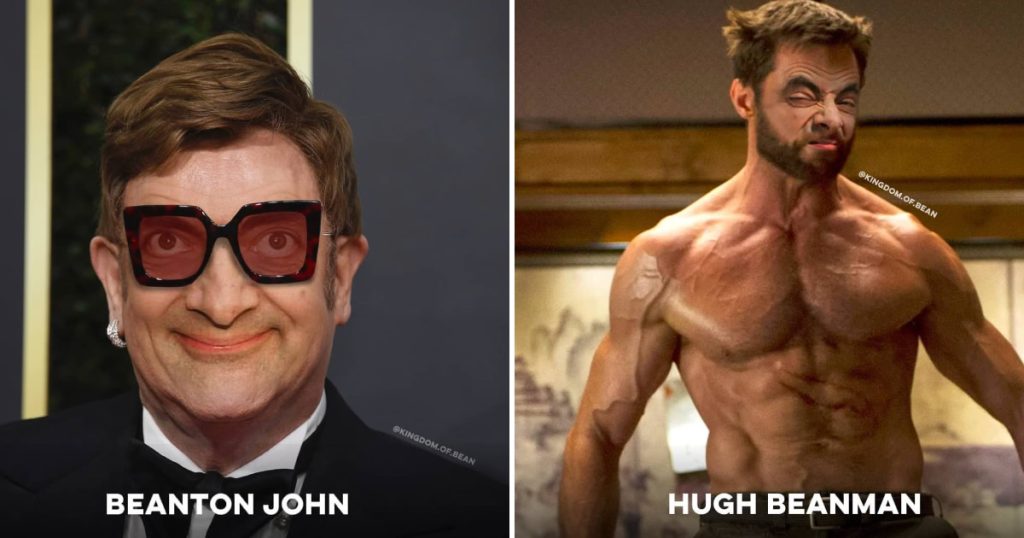 Já parou para imaginar se todo mundo tivessem o rosto do Mr. Bean?