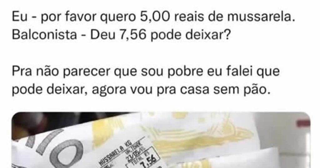 Quem nunca fez isso: Para não parecer que é pobre Quem nunca fez isso: Para não parecer que é pobre