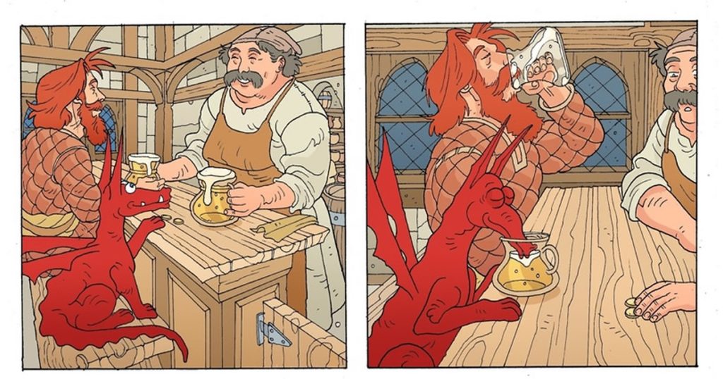 Nunca leve seu Dragão para o bar Nunca leve seu Dragão para o bar