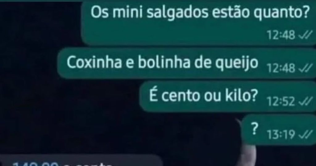 A inflação chegou nas coxinhas