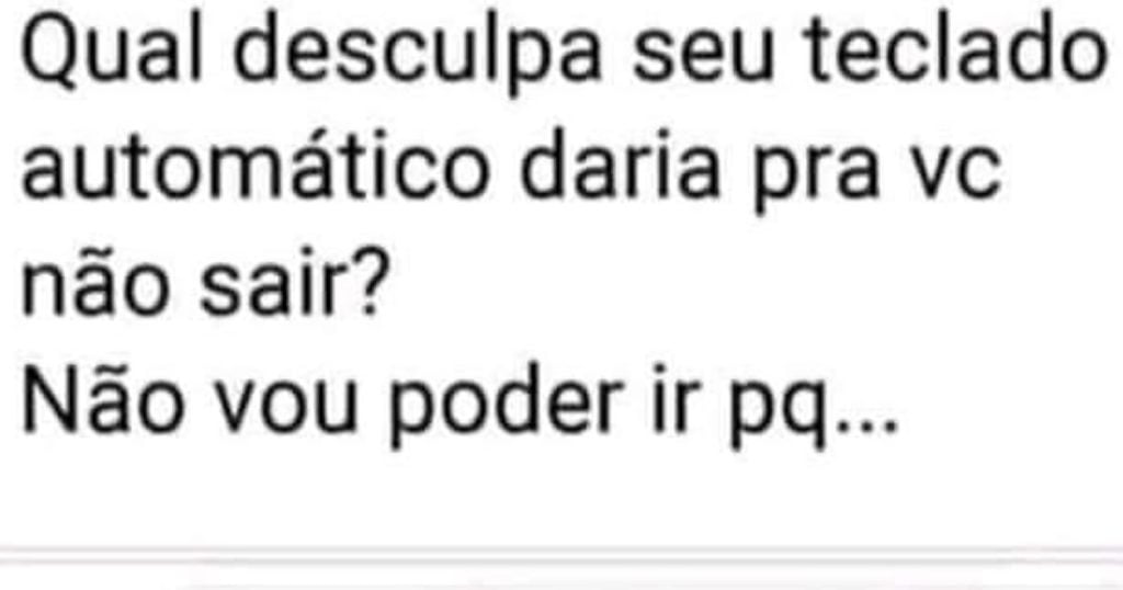 Quando vem um sinal divino via teclado para você