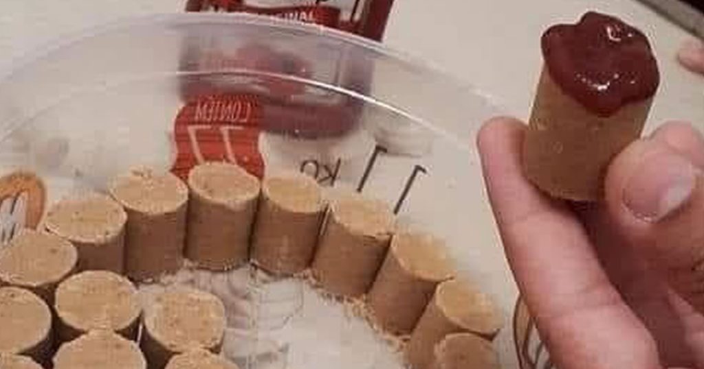 Comida gourmet: Paçoca com Ketchup