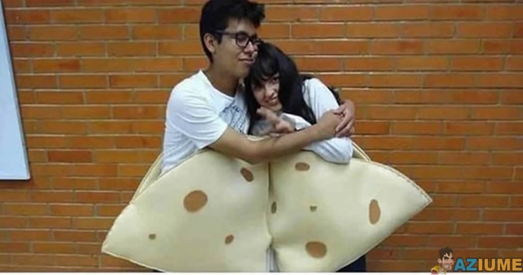 Fantasia perfeita de Halloween para casal