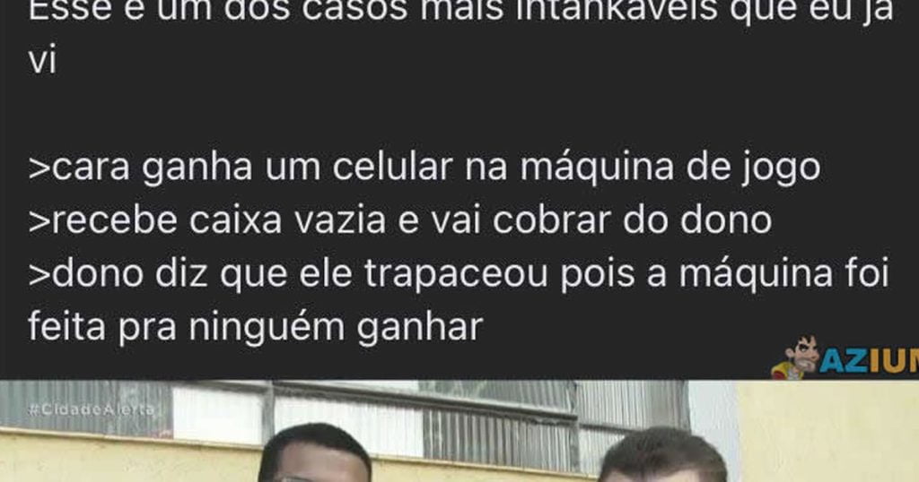 Só mais um dia normal no Brasil