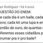 Aquela questão do Enem