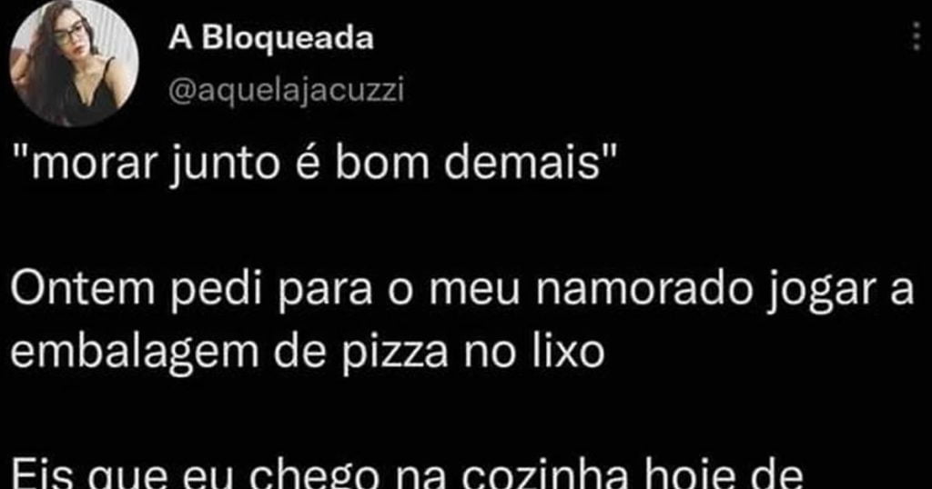 Morar junto é bom demais