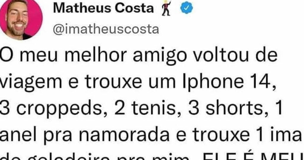 Presente para o melhor amigo