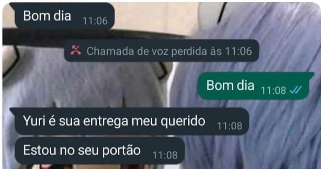 Só um entregador normal do mercado livre Só um entregador normal do mercado livre
