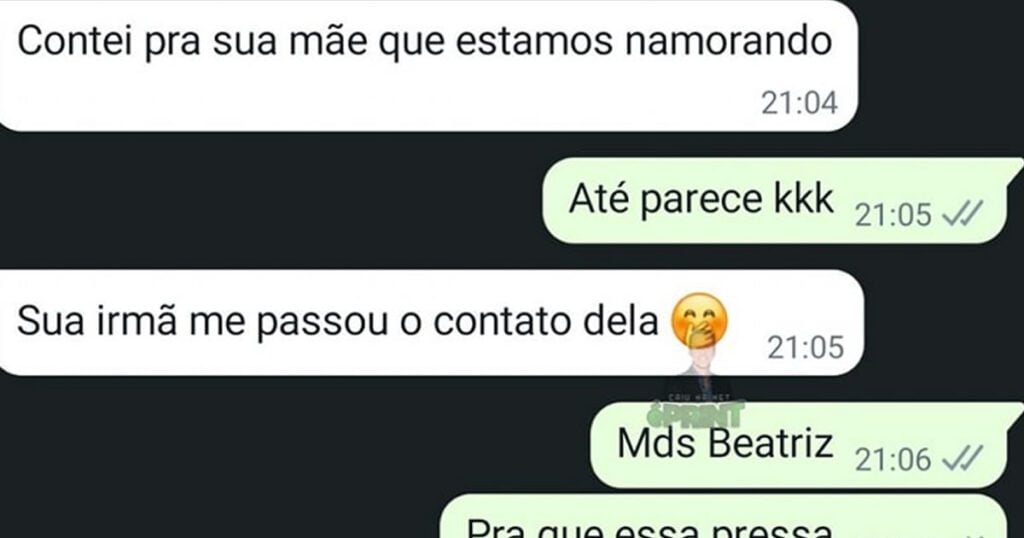 Beatriz quer entrar pra família Beatriz quer entrar pra família