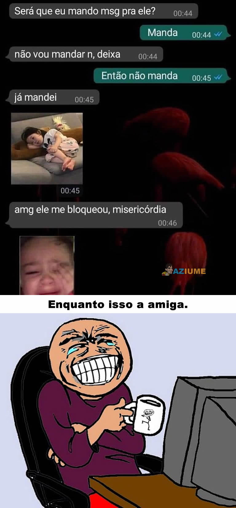 Cada um se humilha da forma que quer