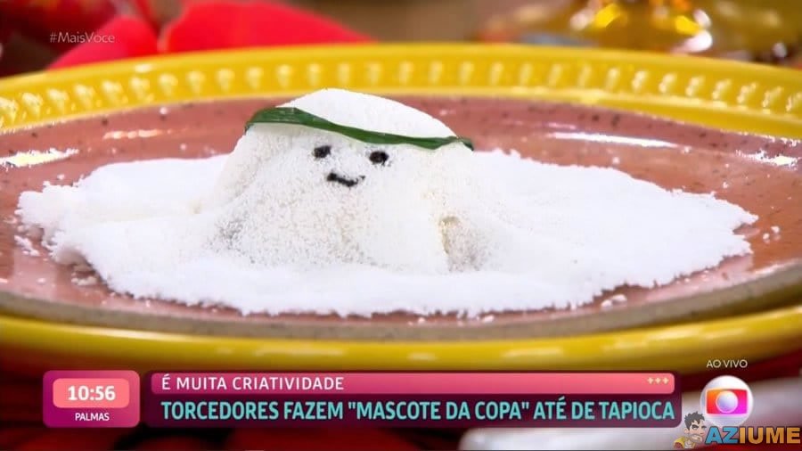 Mascote da Copa de tapioca