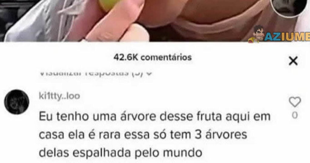 Uma árvore bem rara Uma árvore bem rara