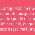 Fui bloqueado na Uber