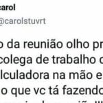Motivo para usar calculado na reunião