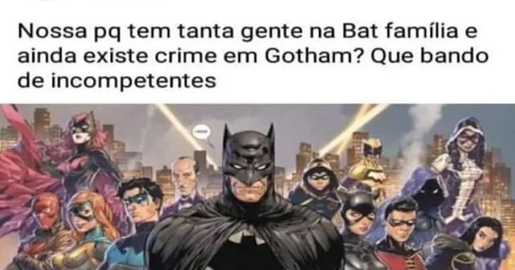 Por que existem crimes em Gotham? Por que existem crimes em Gotham?