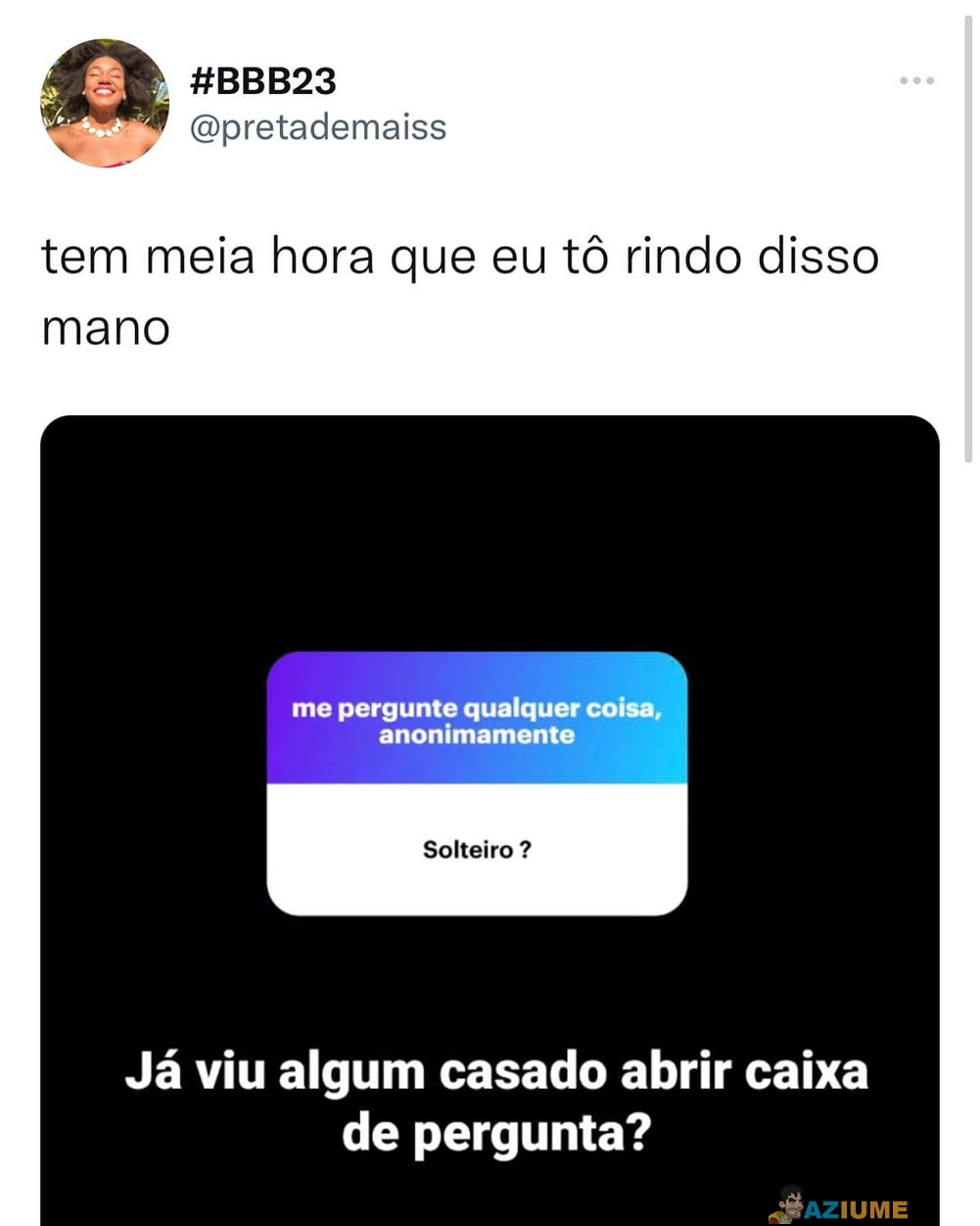 A verdade sobre caixa de pergunta